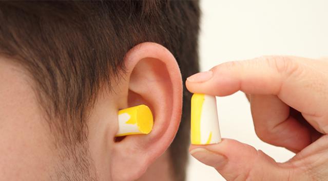 bouchon d'oreille pour le bruit